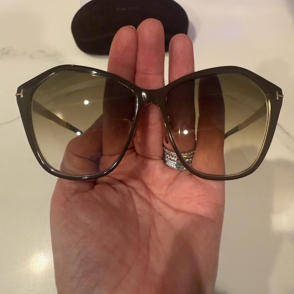TOM FORD oversized Brown Sunglasses main image 9